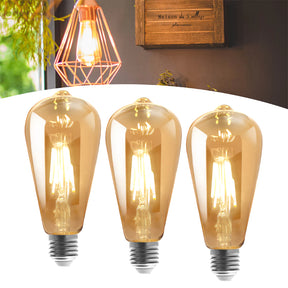 Lâmpada LED Retrô Vintage - Ilumine seu Ambiente com Estilo - Lugar Favorito