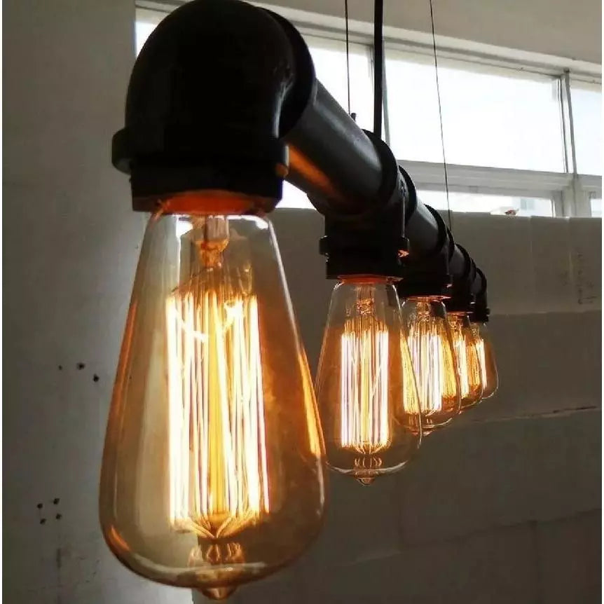 Lâmpada LED Retrô Vintage - Ilumine seu Ambiente com Estilo - Lugar Favorito