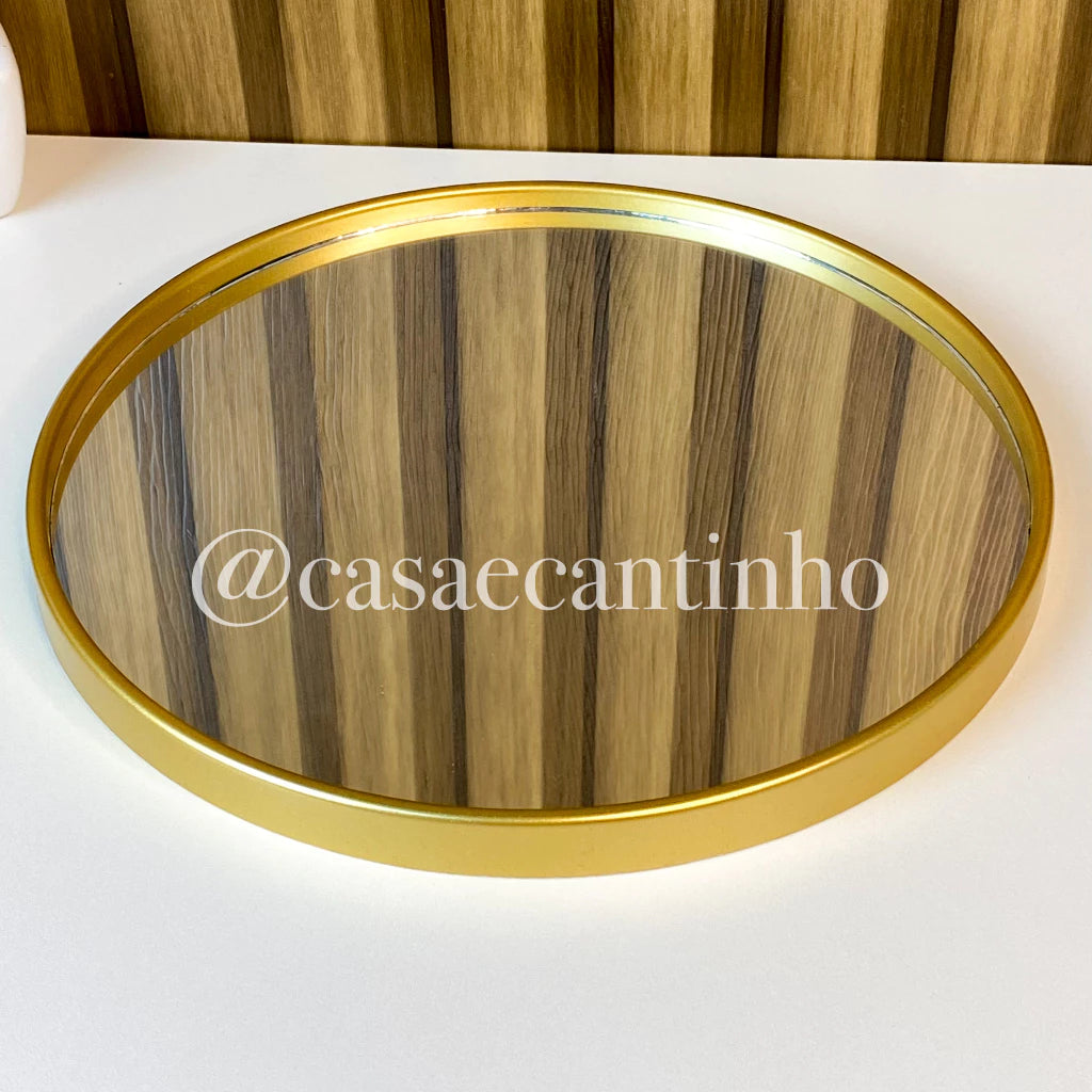 Bandeja Espelhada - Elegância e Brilho para sua Casa - Lugar Favorito